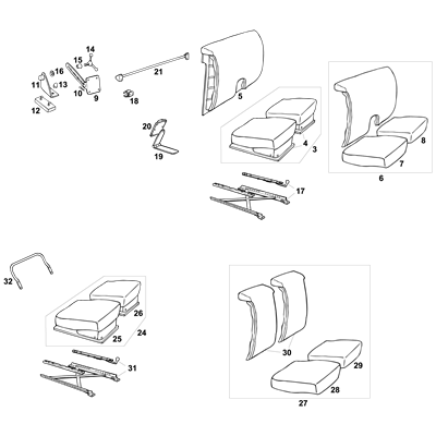 Seats, Covers & Fixings