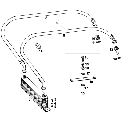 Oil Cooler & Hoses
