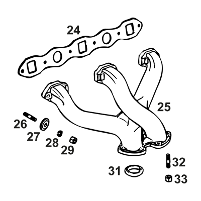 Manifold, Gasket & Fixings