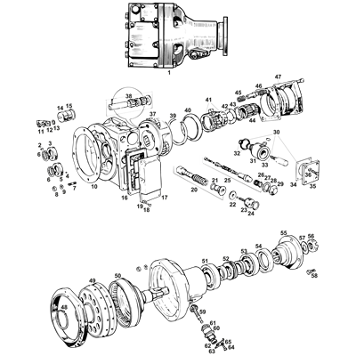 Overdrive - 4 Synchromesh - "LH" Type - MGB MGC V8