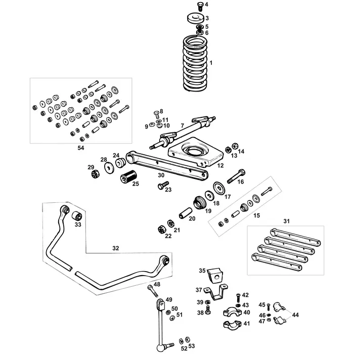 MGB Front Suspension MGOC