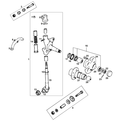 Stub Axles & Hubs