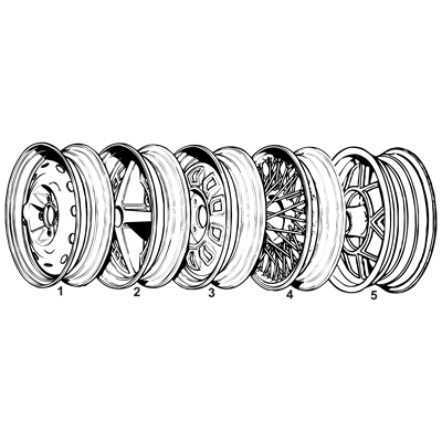 OE Steel & Wire Wheels