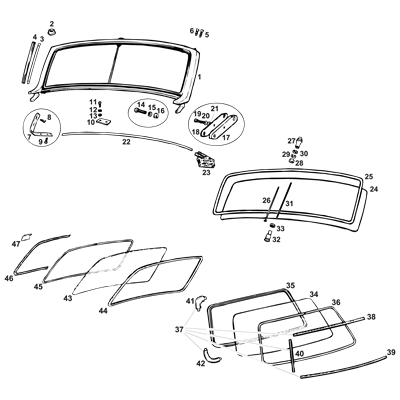 Windscreen & Fixings