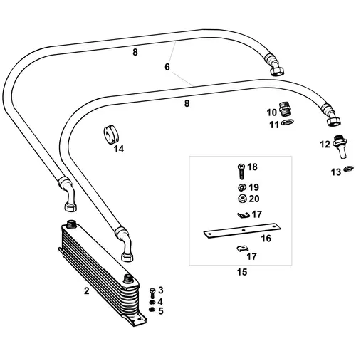 View all Oil Cooler & Hoses