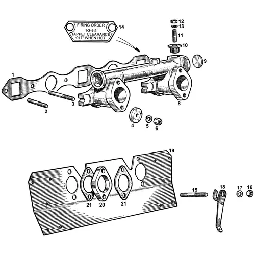 View all Inlet Manifold & Heatshield