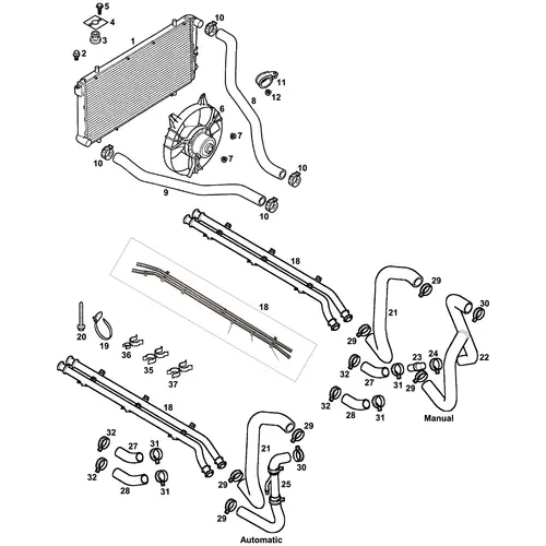 View all Radiator & Coolant Hoses
